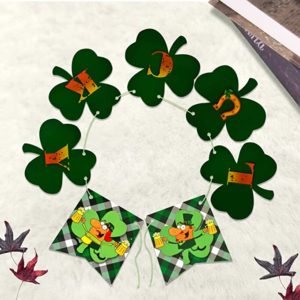 St. Patrick’s Day Decorated Shamrock Banner Wholesale
