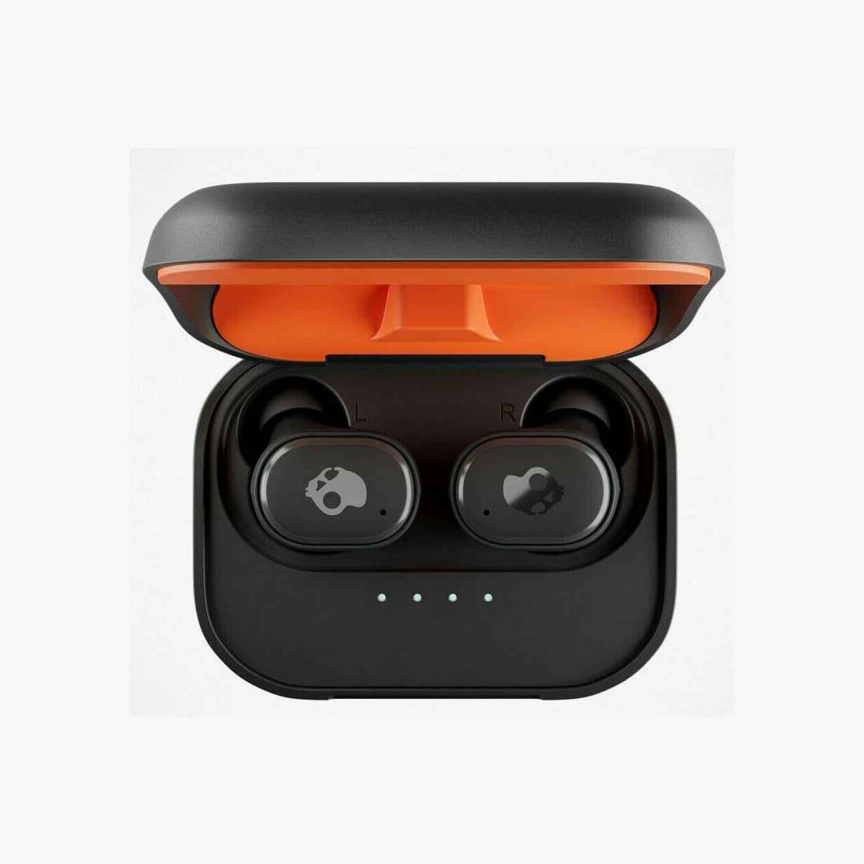 Skullcandy Grind Fuel True Wireless In-Ear Earbuds - True Black/Orange